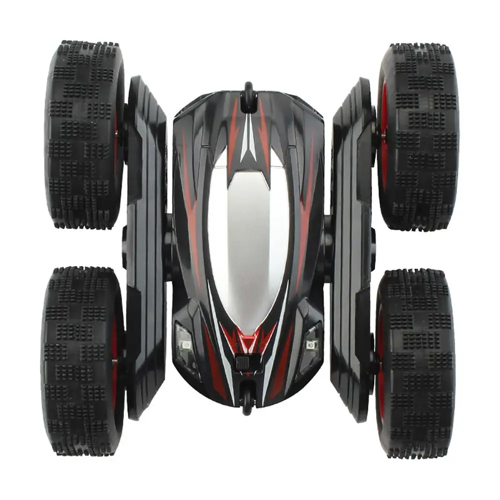 4WD 2,4G RC высокоскоростной 360 градусов флип спин гоночный трюк автомобиль с светодиодный детская игрушка