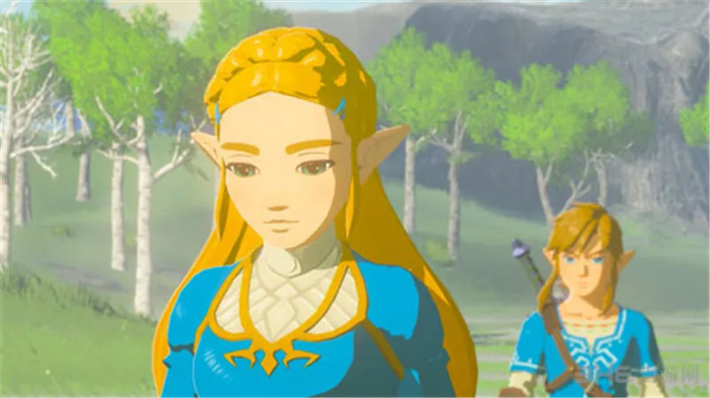 New Arrival The Legend of Zelda: Breath of the Wild Princess Zelda 80cm Long Blonde Hair Heat Resistant Cosplay Costume Wigs