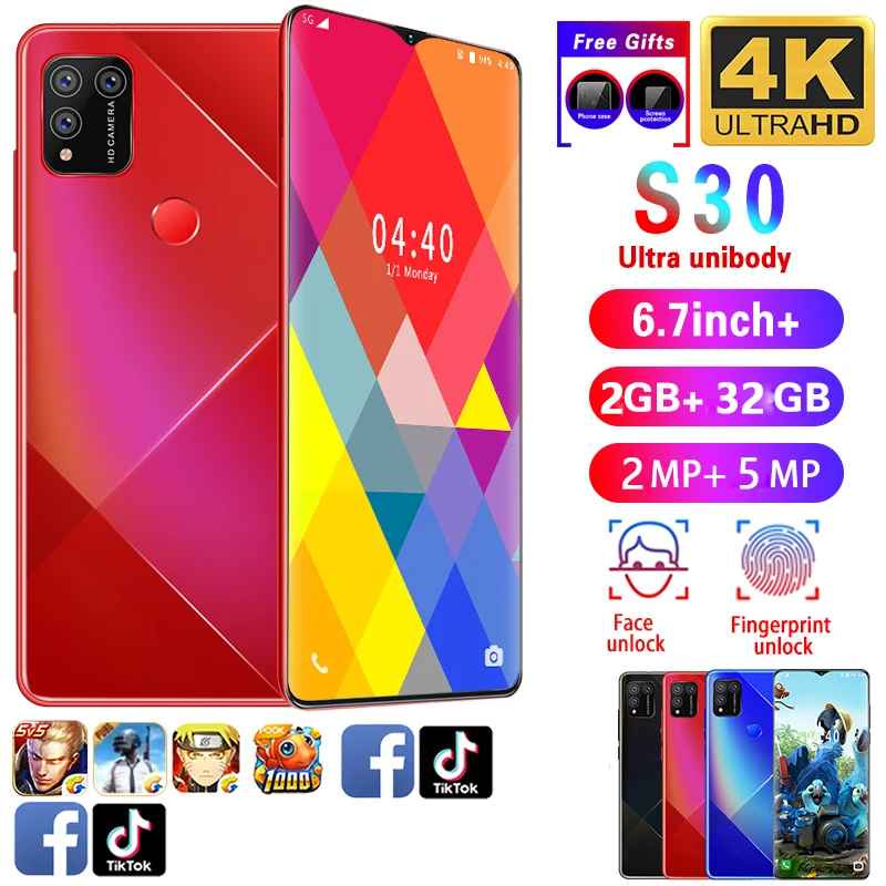 Мобильный телефон SOYES S30 на базе Android 6 7 дюйма 2 Гб ОЗУ 32 ПЗУ смартфон 4800 мАч