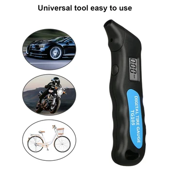 

Digital tire pressure gauge multifunctional tire pressure gauge LCD Display Manometer Barometers Tester for Car Truck Motorcycle