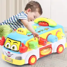 Детские игрушки Детские универсальные самолет вспышки звуковые эффекты Красочные электрические Игрушки для маленьких мальчиков подарки