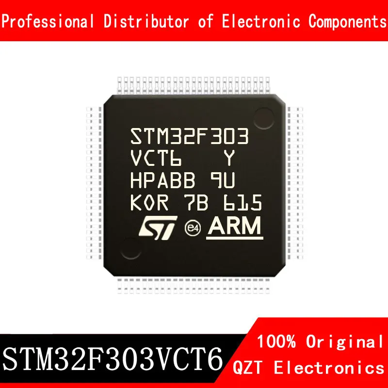 5pcs/lot new original STM32F303VCT6 STM32F303 LQFP100 microcontroller MCU In Stock