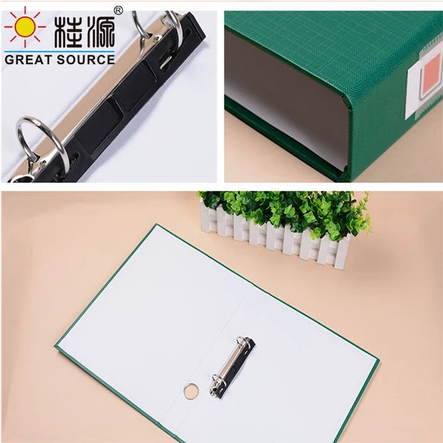 1pc Large Lever Arch with Ring Binder Metal Finger Pull Papers Clip For  School Creative Cute A4 File Folder - AliExpress