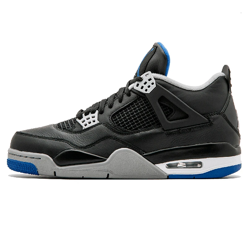 308497-006 Air Jordan 4 AJ4 Nike мужские ботинки для баскетбола, уличные АМОРТИЗИРУЮЩИЕ НЕСКОЛЬЗЯЩИЕ кроссовки, Новое поступление-308497 - Цвет: 308497-006
