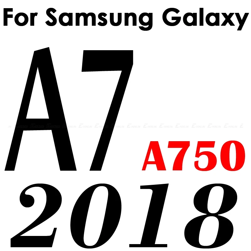 Прозрачная мягкая защитная пленка из углеродного волокна для samsung Galaxy A50 A30 A8 A3 A5 A6 Plus A7 A9 A2 Core, защита заднего экрана, не стекло - Цвет: A7 2018 A750