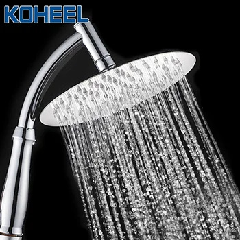 

KOHEEL 4/6/8 Inch Square Round Stainless Steel ultra-thin Showerheads & Rainfall Shower head Water Saving Shower Heads