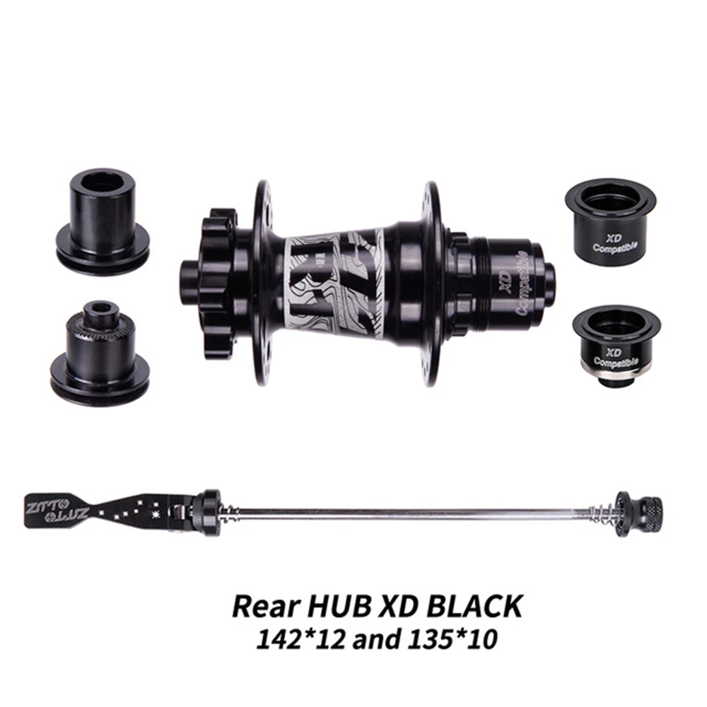 

Bike Disc Brake Hub 32 Hole Thru Axle Quick Release For 142 12 100 135 XD /HG