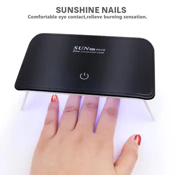 

24W nail dryer lamp Fast Curing Speed Gel Light Nail Lamp UV Lamps For All Kinds of Gel With Timer And Smart Sensor GK