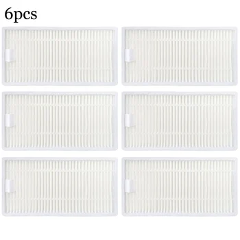 

6Pcs 100*50*14mm Filters For Proscenic Pro-COCO SMART 680T Vacuum Cleaner Parts Suitable For Proscenic Pro-COCO SMART 680T Filte