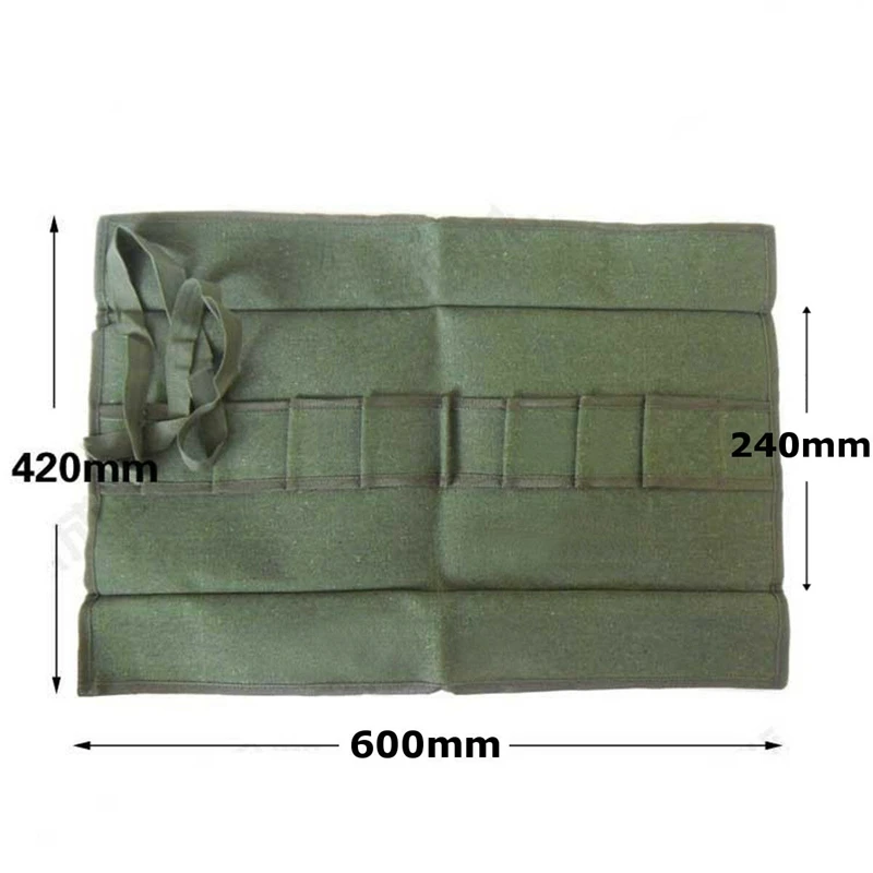 small tool chest GTBL 600x430Mm Japanese Bonsai Tools Storage Package Roll Bag Canvas Tool Set Case heavy duty tool bag
