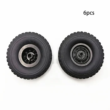

1/16 Toy Car Wheel RC Vehicle Racing 4WD Rim Tires Off Road Non Slip Replacement For WPL C34 B16 B24 B36 C14 C24