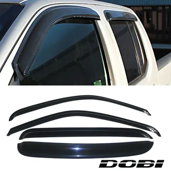 

4pcs Vent Window Visors Fit C10 C/K Crew Cab/Suburban/Tahoe/Yukon/Escalade 94095