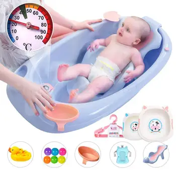 

Large baby bath tub baby bath can sit lying newborn supplies child infant child bath barrel thickening