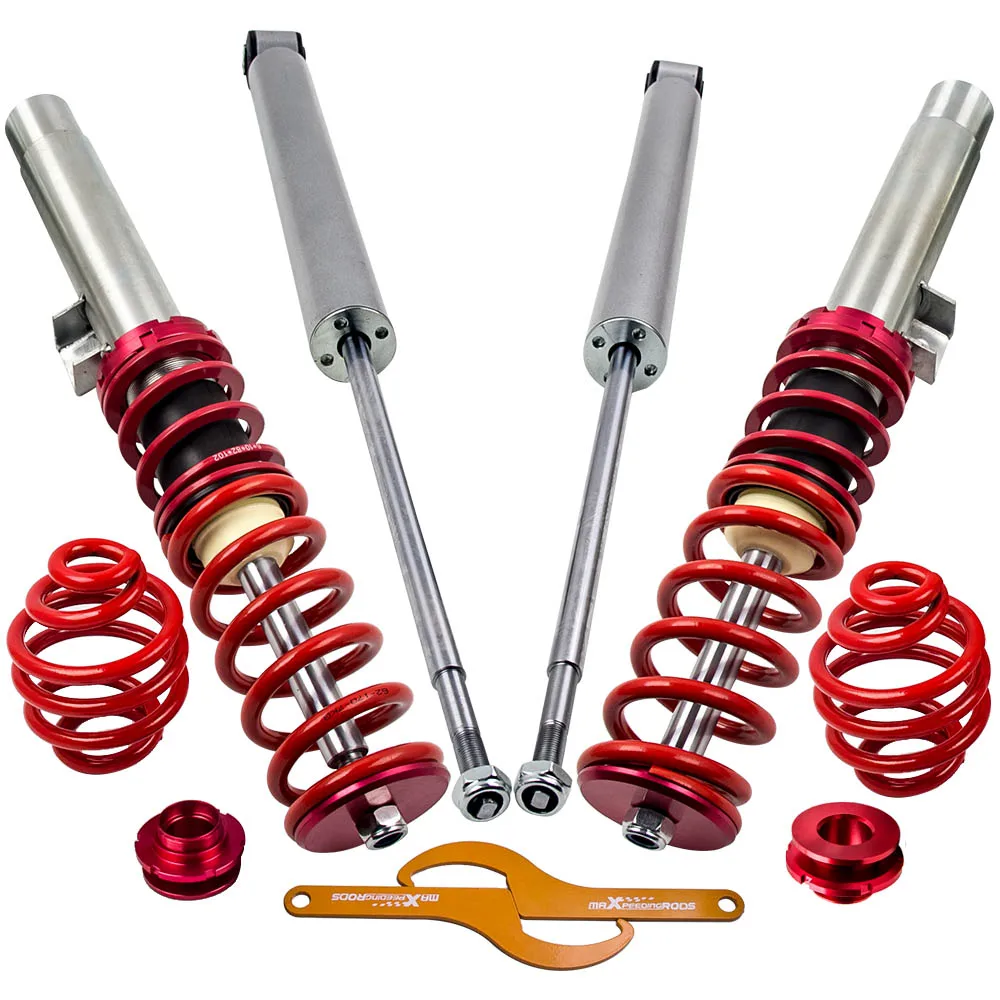 Регулируемая Подвеска для BMW 3 E46 316ti/318ti Compact 01 05 320 323 325 328 330 Touring Shock Absorber Red|coilover