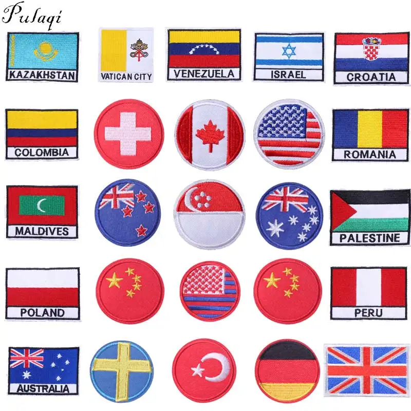Купить Нашивки Флаги Стран Мира