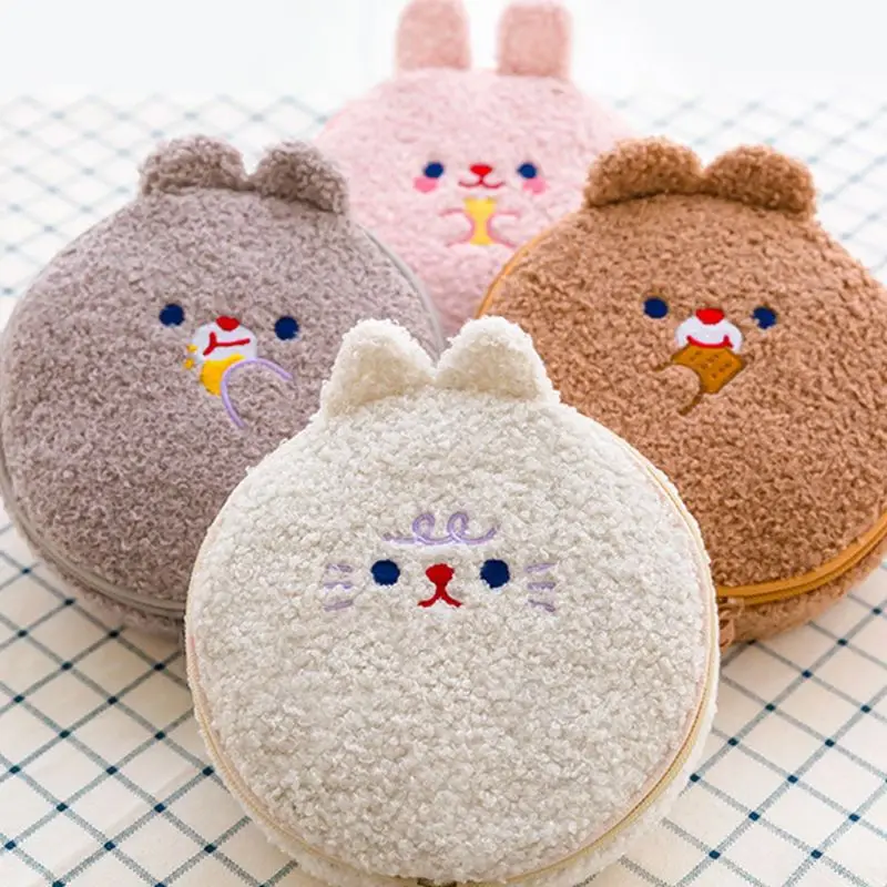 

Women Lady Travel Makeup Bag Cosmetic Pouch Coin Purse Cartoon Casual Purse Storage Organizer