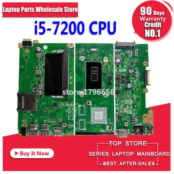 

X441UA Motherboard with 4G RAM i5-7200 For Asus X441UV X441U F441U A441U X441UR Laptop Mainboard Motherboard test 100% OK