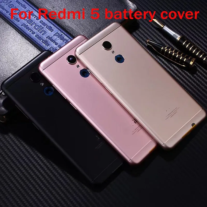 Задняя крышка батарейного отсека для xiaomi redmi 5 корпус + кнопки питания и громкости