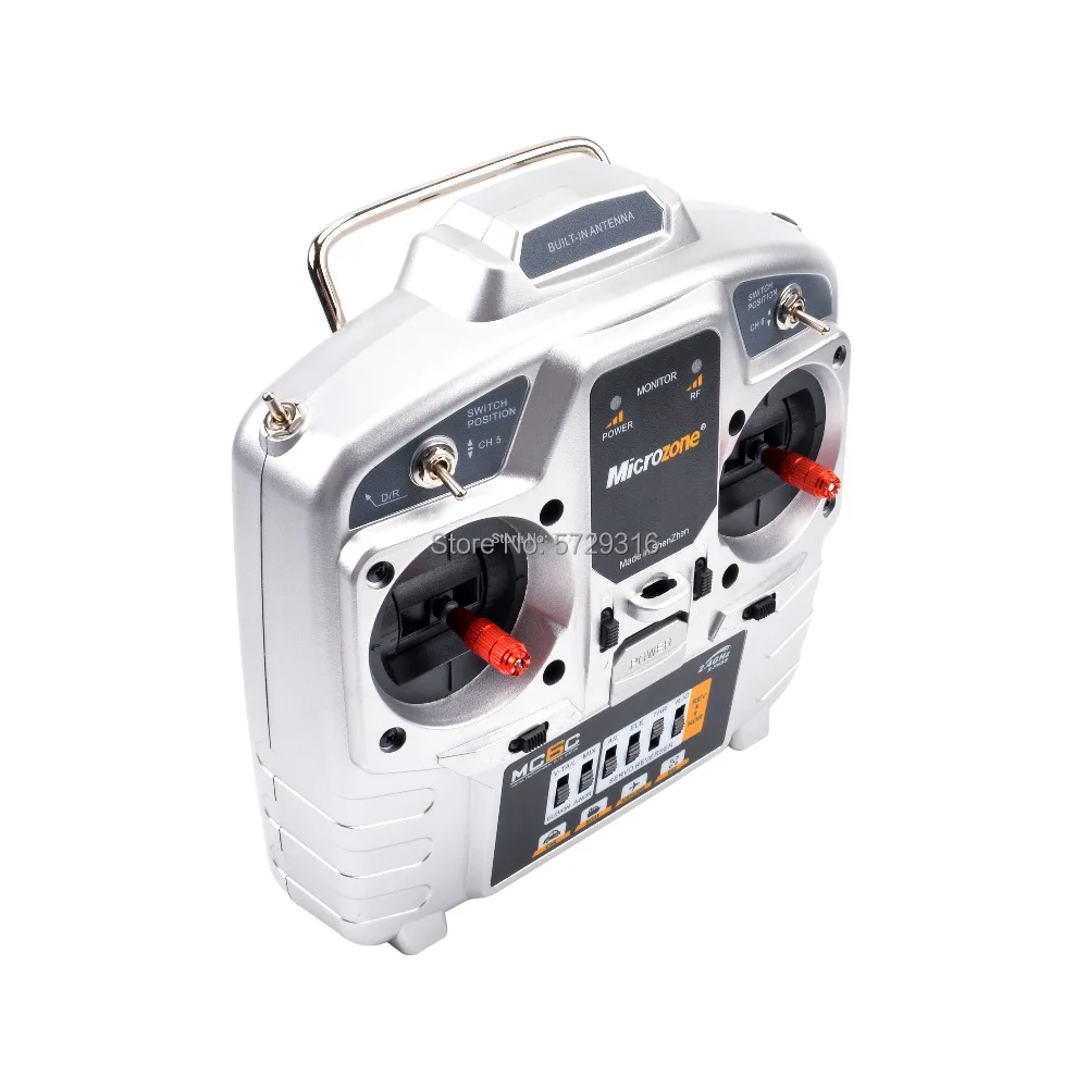 MicroZone MC6C 2.4G 6CH Radiocommande avec Récepteur - Drone RC