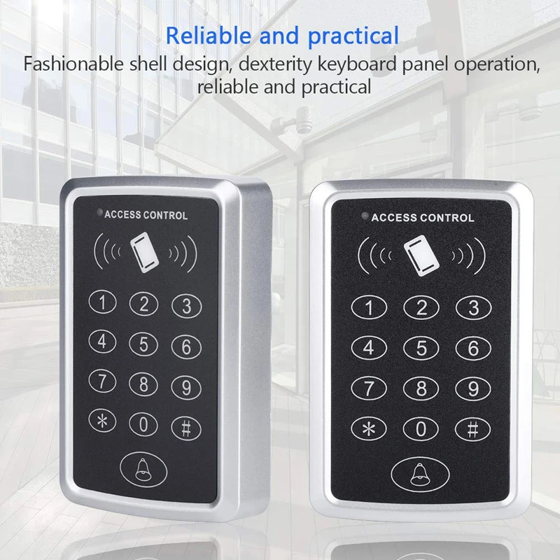 Водонепроницаемый 125 кГц RFID Клавиатура контроля доступа открытый непромокаемый чехол EM кард-ридер 10 шт. брелоки для система контроля допуска к двери