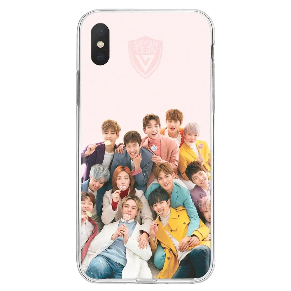 Для huawei Honor Y5 2018 2019 8S 9X Pro 20 10 10i Lite Rainbow KPop Seventeen логотип плакат персонализированный