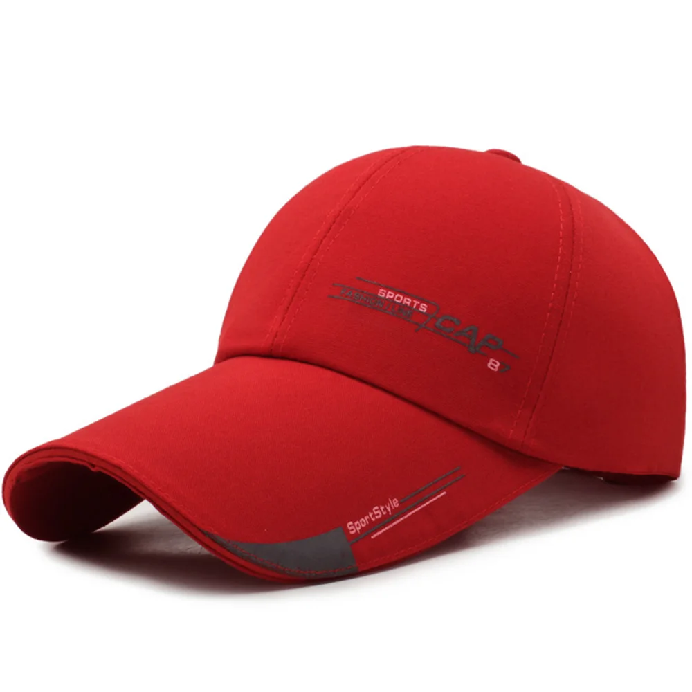 Мужская Спортивная Кепка модная бейсбольная кепка с длинным козырьком