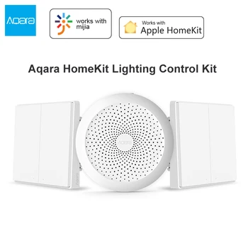 

Aqara Smat Home Light Contol D1 Switch Zigbee No Neutral Line With Aqara Hub Gateway WiFi Remote Control Work With Apple Homekit