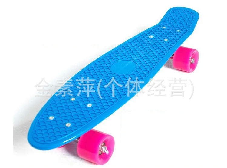 

Jing fan Banana Board Fish Skateboard Brush Street Skateboard Children's Four Wheel Scooter Fish Boards Adult Professional Skate