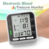 Kiuzou Wrist Blood Pressure Monitor Tonometer Tensiometer Automatic Digital Pulsometer Sphygmomanometer Health Monitor 1