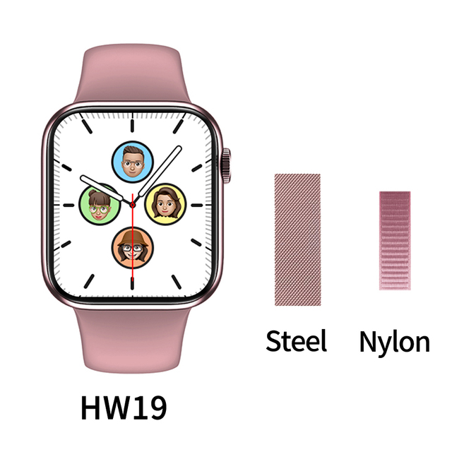 Smartwatch Series 6 Smart Watch Men Women HW19 plus Heart Rate Monitor pk W26 W37 P8 plus HW22 pro max D20 Y68 IWO 13