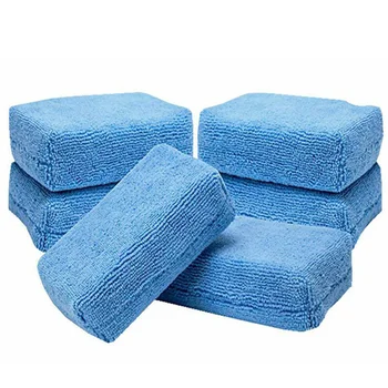 

Accessories Wax Polishing Pads 5pcs/set Part Car Applicator Cloths Hand