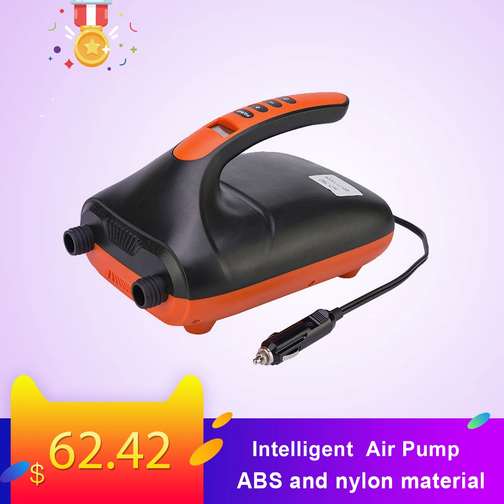 12V воздушный насос SUP Max 16/20 PSI Интеллектуальный надувной электрический