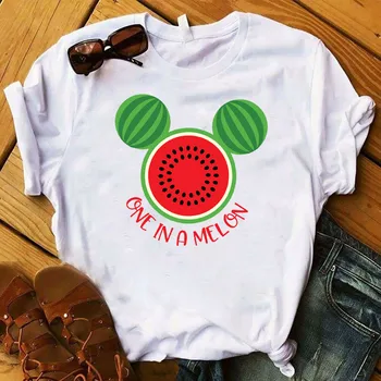 

WVIOCE Women T Shirt Ladies Female T Womens Cute Watermelon Fashion Fruit Printed Summer Graphic Printed Tops Tshirt Clothes