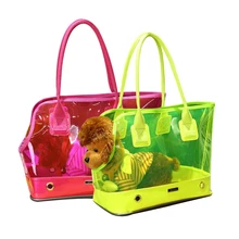 Прозрачные переноски собаки сумки для переноски транспортер для щенка ПВХ водонепроницаемые сумки в форме кошки Маленькие кошки переноски сумки на плечо поставки