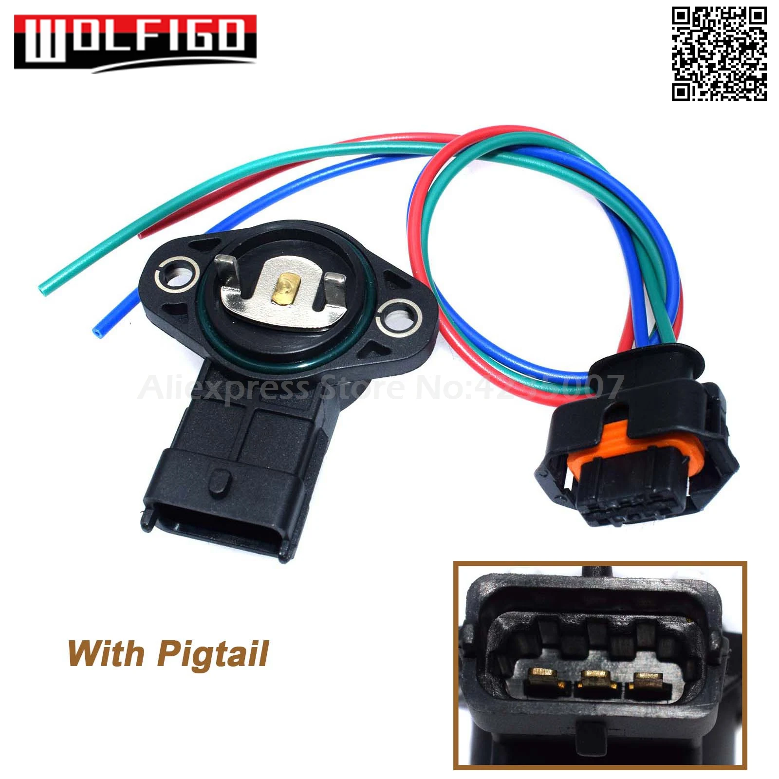 New Tps Throttle Position Sensor W/ Or W/o Plug For 20062011 Hyundai Accent Kia Rio 3517026900