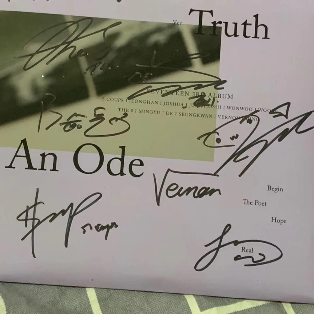 Seventeen 签名专辑 AN ODE 1