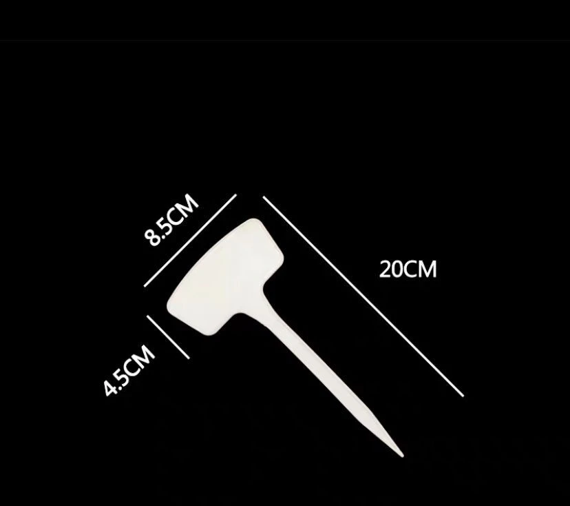 

plastic T-type Plant Tags Markers Nursery Garden Labels