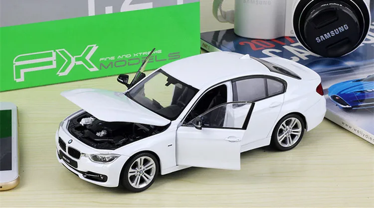 WELLY 1:24 BMW 335I спортивный автомобиль моделирование сплав модель автомобиля ремесла украшение Коллекция игрушек инструменты подарок