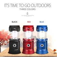 Светодиодный складной светильник на солнечной батарее с портативной лампой, светодиодный перезаряжаемый ручной фонарь, походный фонарь, светильник, уличный светильник ing