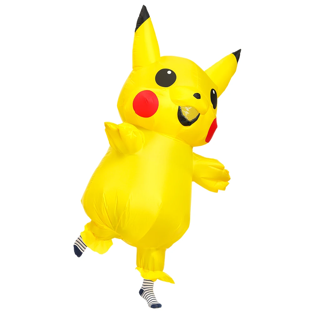 Cena Nadmuchiwane Pikachu kostiumy Cosplay Pokemon kostium maskotka dla dzieci dorośli Party boże narodzenie kostium na halloween dla kobiet mężczyzn