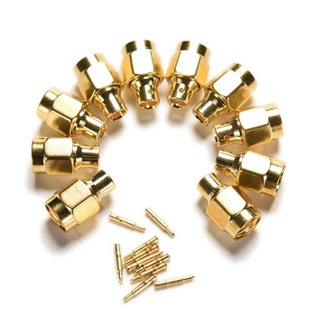 

For Semi-Rigid RG402 0.141" Cable RF Connector JETTING New 5pcs SMA Male Plug Solder