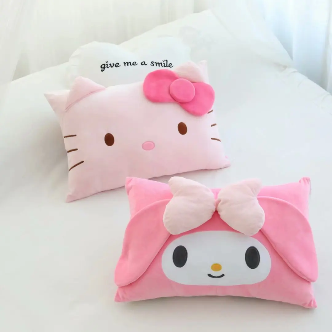 Japanese Anime Pillowcase Cartoon Student Dormitory Pillow Cute Back Printed Pillowcase for Girls Children Gifts Home Decoration 3