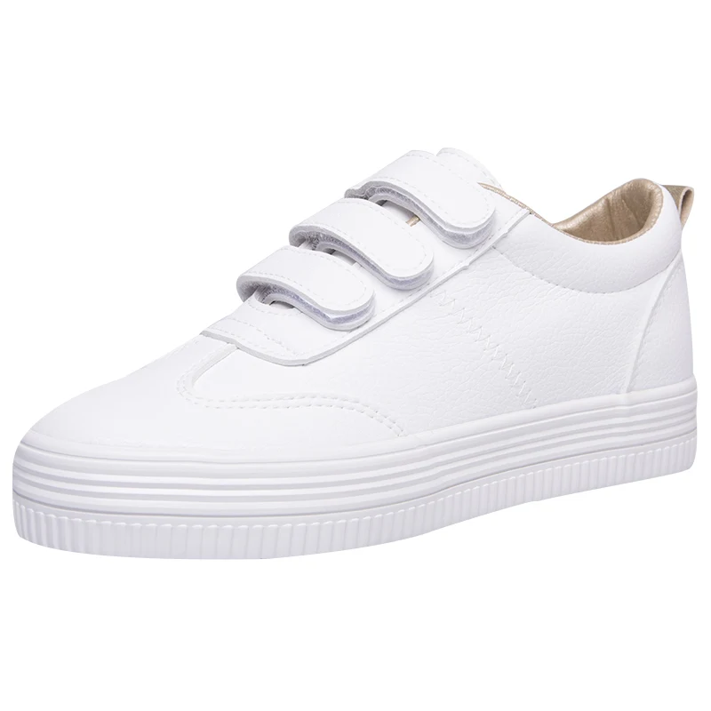 velcro white sneakers womens