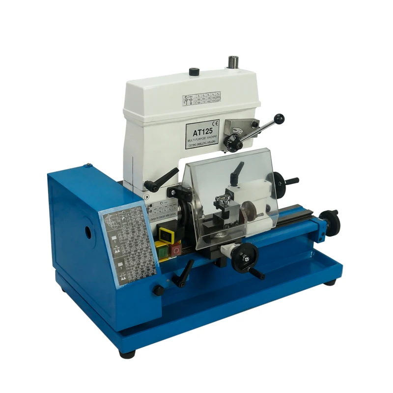 Household Milling Small Lathe Machine Tool Bench Multifunction AT125 Drilling |