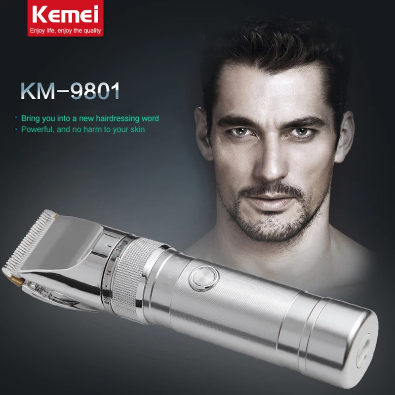 

kemei rechargeable hair clipper professional hair trimmer electric razor barber cutting beard trimmer shaving machine men