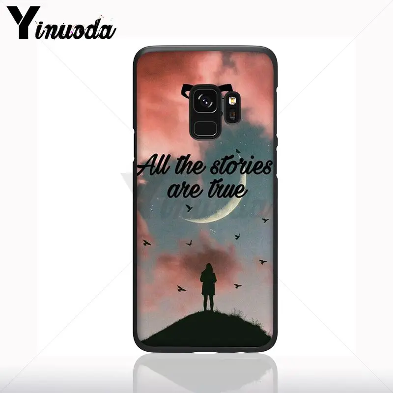 American TV Series Pemburu Bayangan Hitam Cell Phone Case untuk Samsung Galaxy S10plus S9 S8plus S10e A50 A70 A10 Ponsel