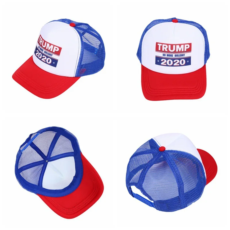 

New Style Advertisement Baseball Cap Trump 2020 America Trump Election Cap xuan ju mao Star Version Mesh Cap Trump