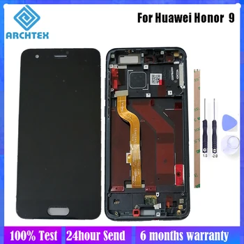 

5.15 inch For Huawei Honor 9 LCD Display + Touch Screen with Frame Digitizer Assembly Parts 100% Tested Tools
