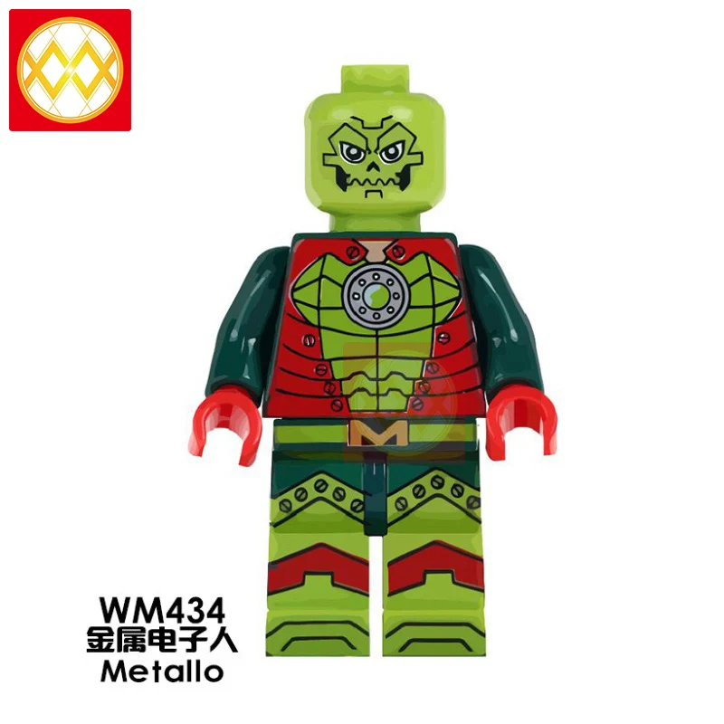 20 шт. дом бумаги MG0186 Robocop juguetes странные вещи 75810 дроктор Кто Ghostbusters BBT строительные блоки детские игрушки - Цвет: WM434