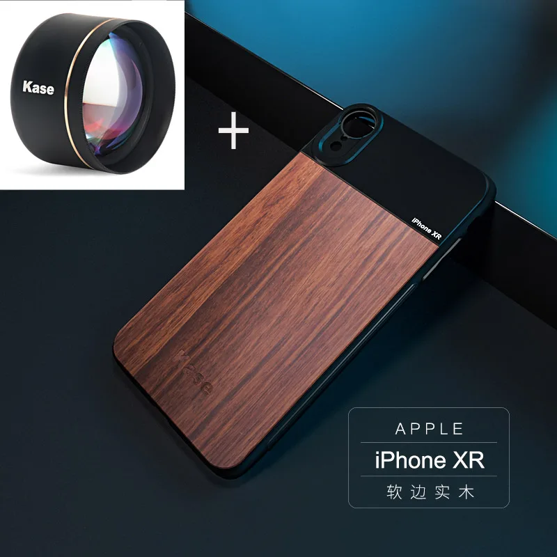 Kase мастер телефото телефон объектив+ сенсорный дигитайзер для iPhone 7/8Plus huawei P20 p30pro Mate10 20Pro чехол для телефона - Цвет: for iPhone XR